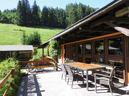 Terasse Bergütte Knyrim